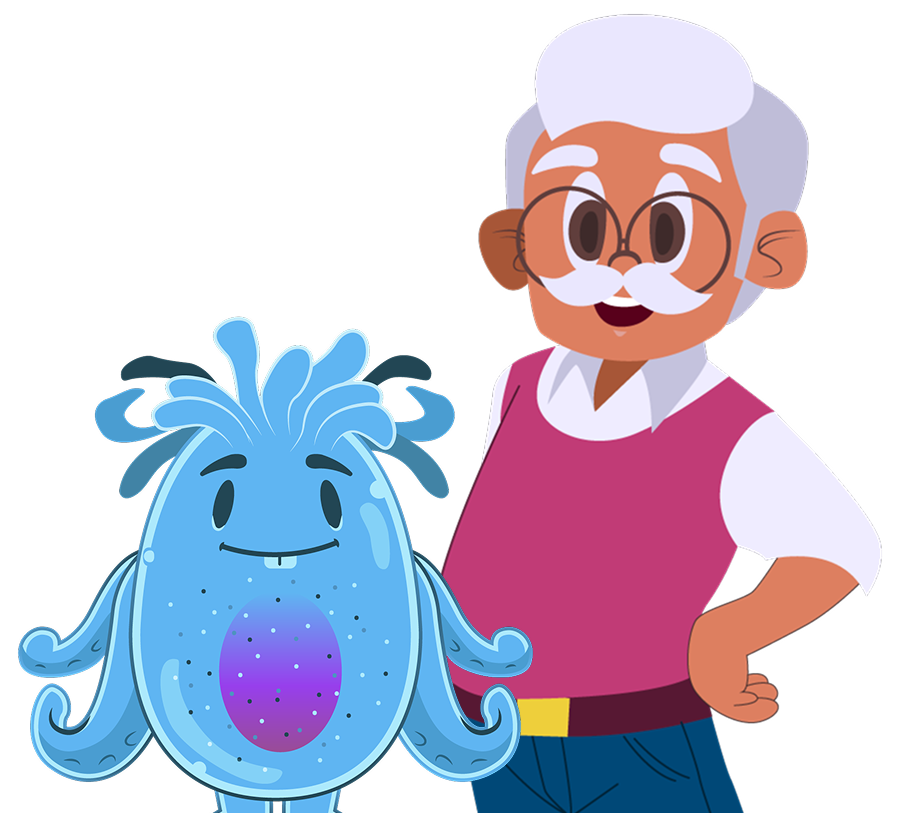 Personagens da Uma Aventura Imunológica